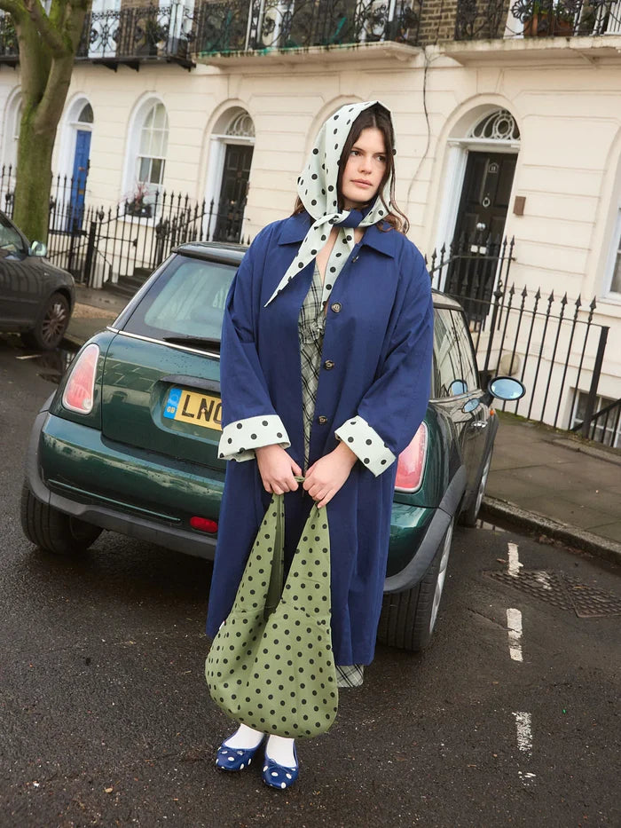 Mint Chip Dot Olson Trench