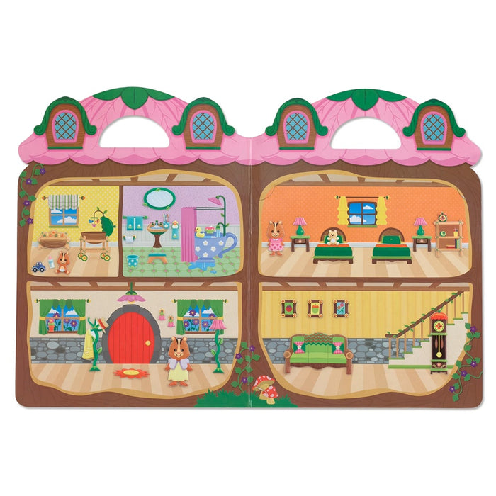 *NEW* Melissa & Doug Puffy Sticker Play Set - Chipmunk House