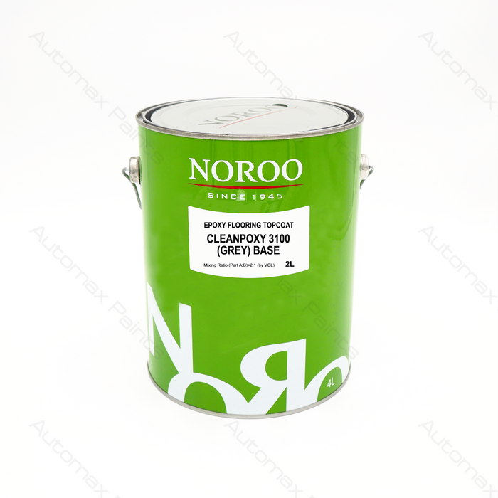 Noroo Cleanpoxy 3100 2K Epoxy Floor Paint Grey 2L