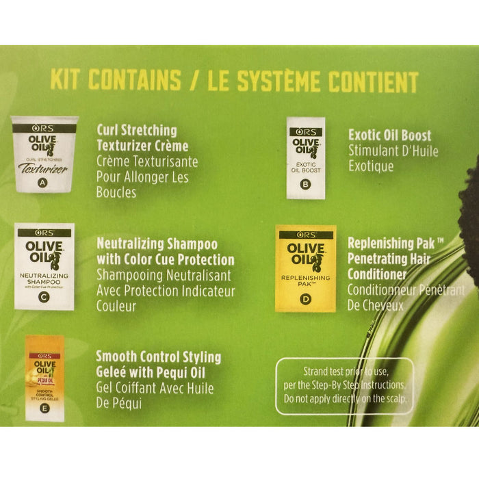 ORS Olive Oil Curl Stretching Texturizer Kit