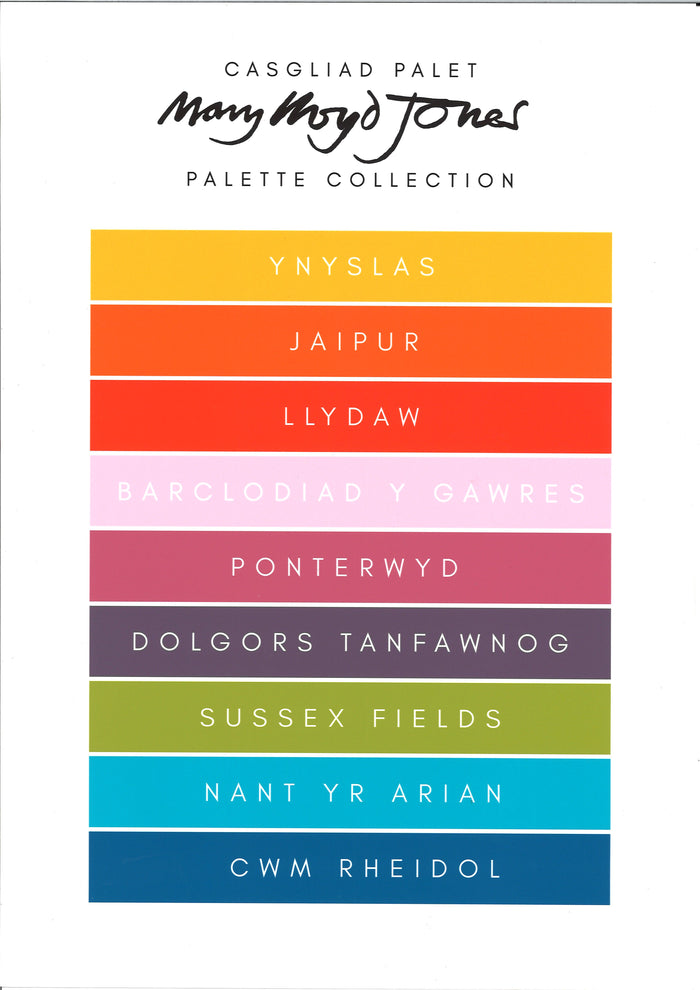 'Palette Collection' Unmounted Print - Mary Lloyd Jones