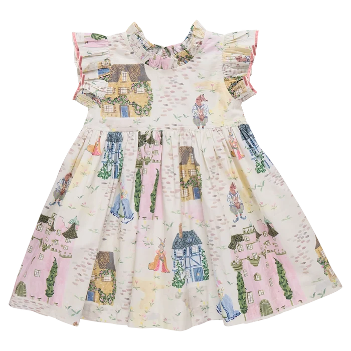 Pink Chicken Jennifer Dress-Whimsical Castle Dress