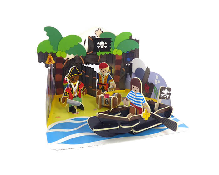 'Pirate Island' - a sustainably managed playset from Playpress