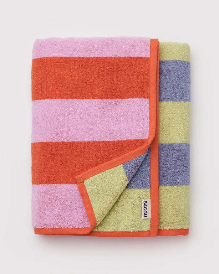 Pool Stripe Bath Towel