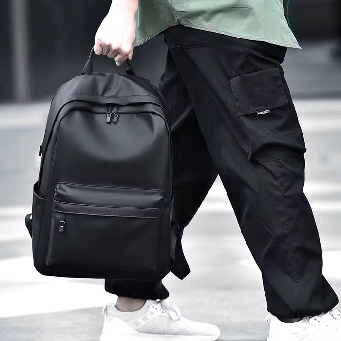 Premium Black Waterproof Backpack | Laptop Bag | Multi-Compartment | USB Charging Port | Unisex