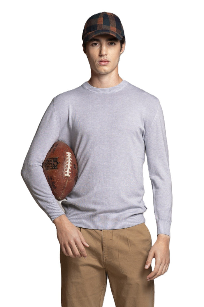 IMPURE pullover lana grigio LUTON LANA-GRIGIO