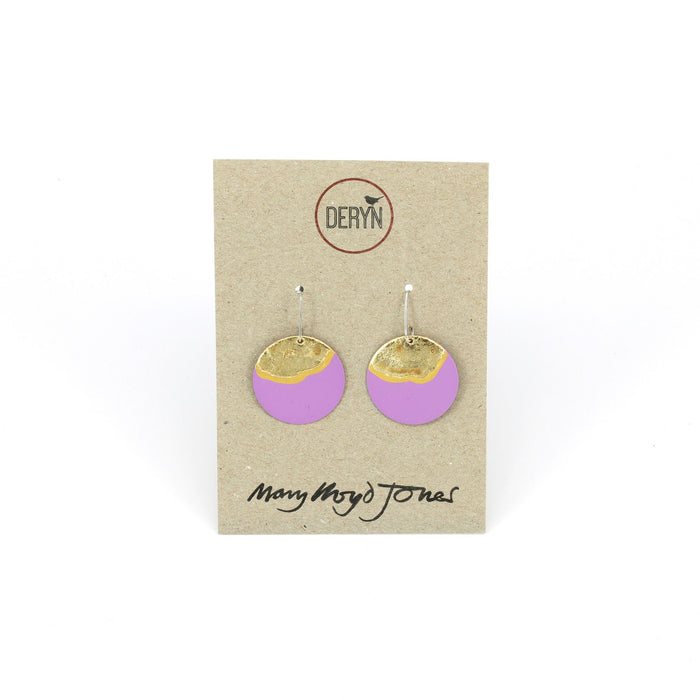Purple Drop Earrings - Mary Lloyd Jones
