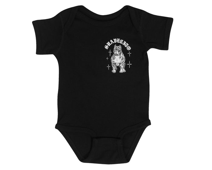 Rude Dogs Onesie - Front