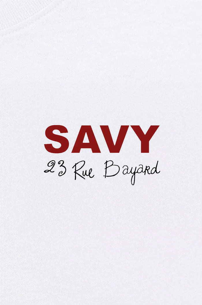 Savy "Dropy" T-Shirt White T-Shirt