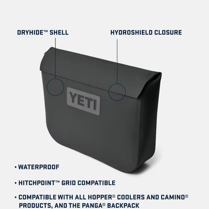 Sidekick Dry 6L Waterproof Gear Case | Charcoal | YETI