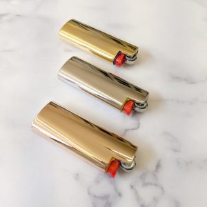 Silver Mini Lighter Case