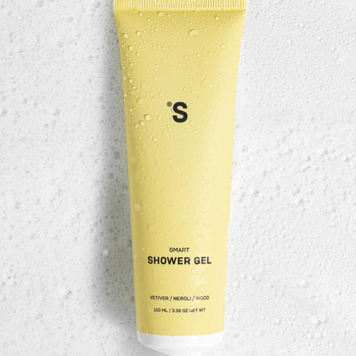 Sister's Aroma Shower Gel with vetiver, neroli and wood scent 100 ml travel size