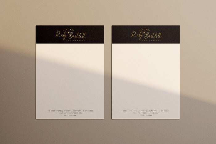 Sleek Letterhead