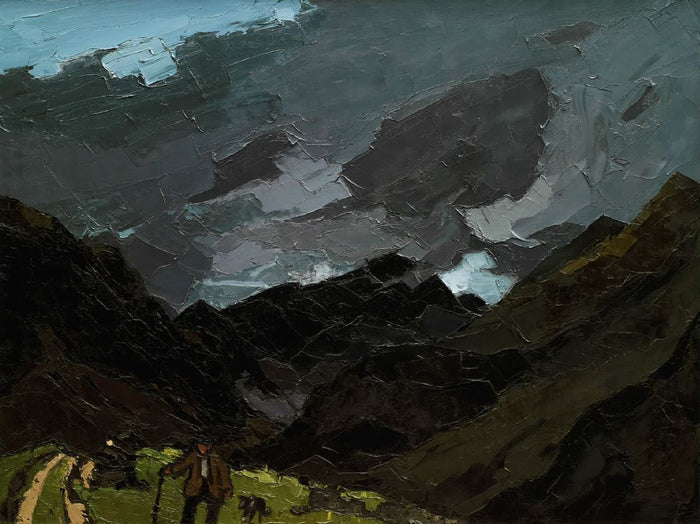 'Snowdon from Gelli Iago' - Sir Kyffin Williams Unmounted Print