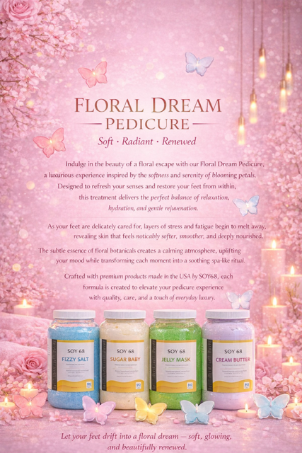 SPRING SUMMER BLOSSOM Pedicure – Seasonal Package