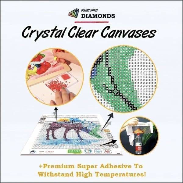 Nature Diamond Painting Kit - Still Life Flowers And Fruit-Square 15x20cm- - Paint With Diamonds