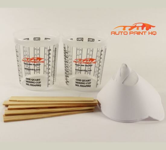 Super Wet Show Clear Coat Gallon + Quart Act 4:1 Mix Ratio Clearcoat Kit - Auto Paint HQ