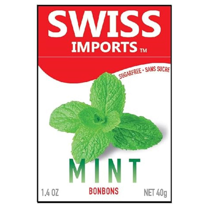 Swiss Imports Sugar Free Bonbons Hard Candy Mint
