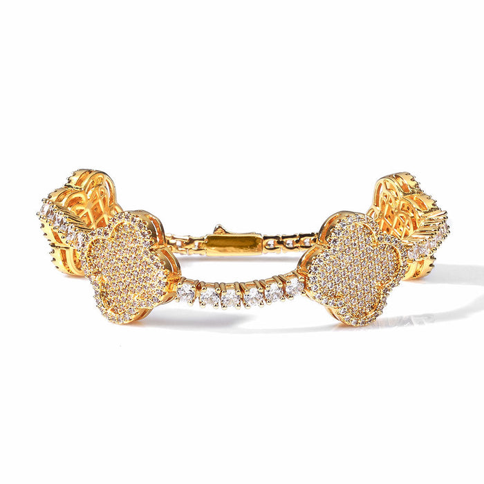 Tennis Clover Bracelets
