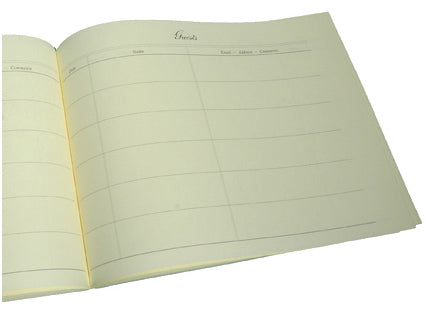 Text Block - Guest Register