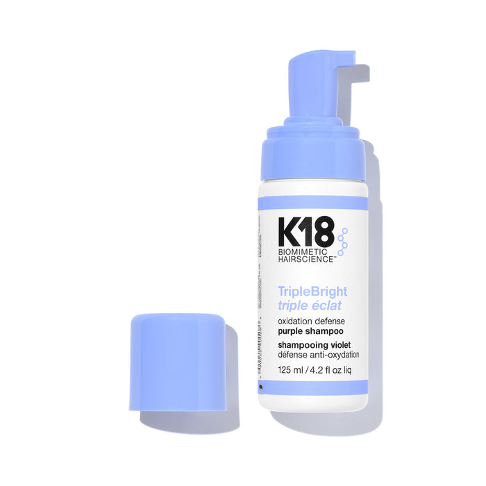 #seo: TripleBright Shampooing Violet Défense Anti-Oxydation K18