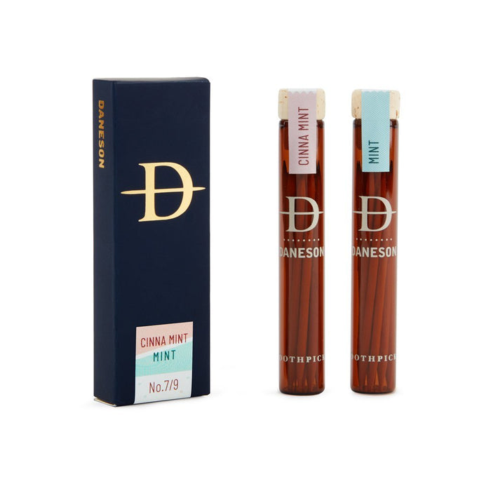 Two Pack Toothpicks | Cinna Mint No.7 & Mint No.9 | Daneson