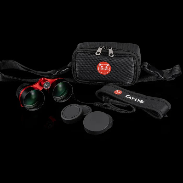 William Optics Cat Eyes Binoculars (B-2X42-RD)