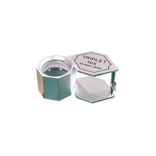 10X Jeweler's Loupe Magnifying Glass, SKU MG42102101, three quarter front view