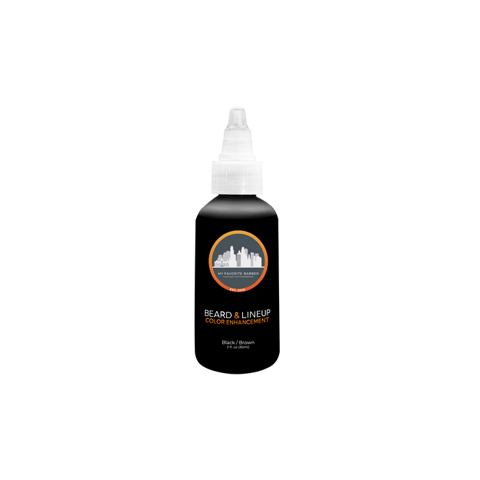 2 oz. Black/Brown Beard & Lineup Color Enhancement (Best Seller)
