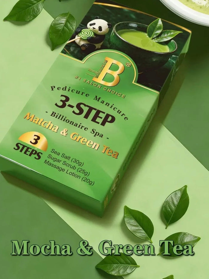 3 Steps Pedicure Spa Deluxe Package - Billionaire - 100 boxes per case