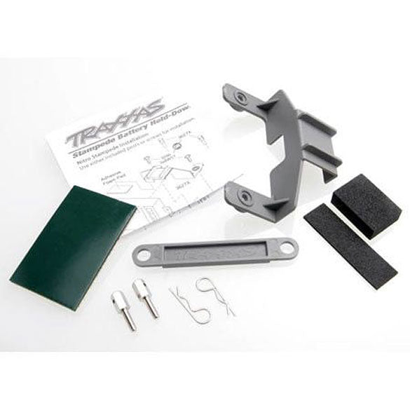 2 Piece Receiver&Battery HoldDown Kit:Stampede/VXL