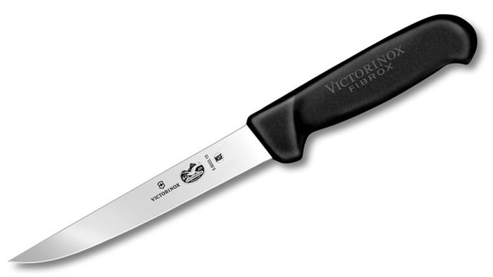 6" Straight Wide Blade Boning Knife With Fibrox Handle 5.6003.15