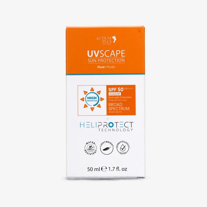 Actium Plus UVscape Sun Protection Broad Spectrum Fluid Sunscreen SPF 50 PA++++ (50ml)