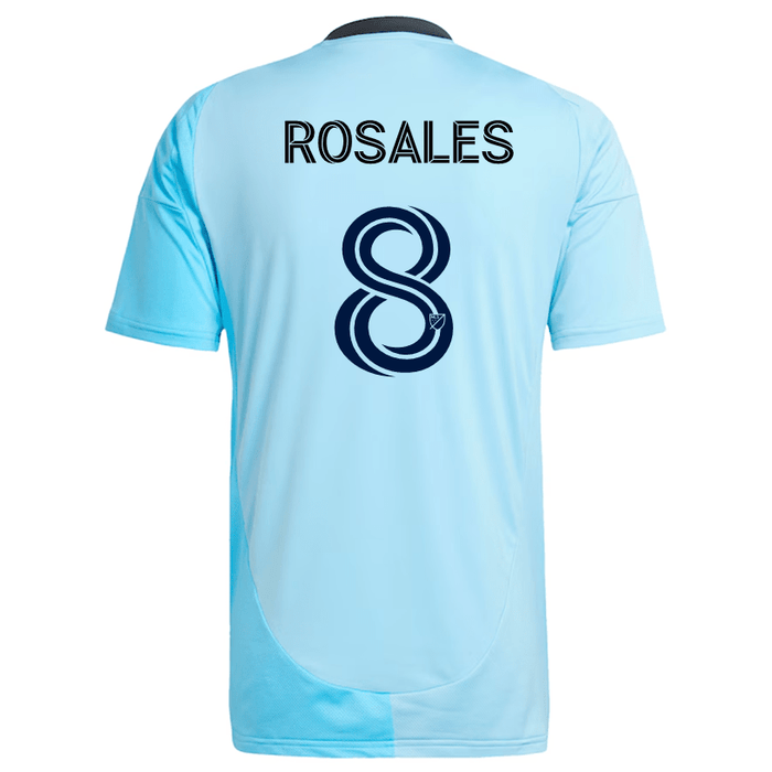 adidas Minnesota United Joseph Rosales Away Jersey 25/26 (Zenith Blue) | SoccerWearhouse