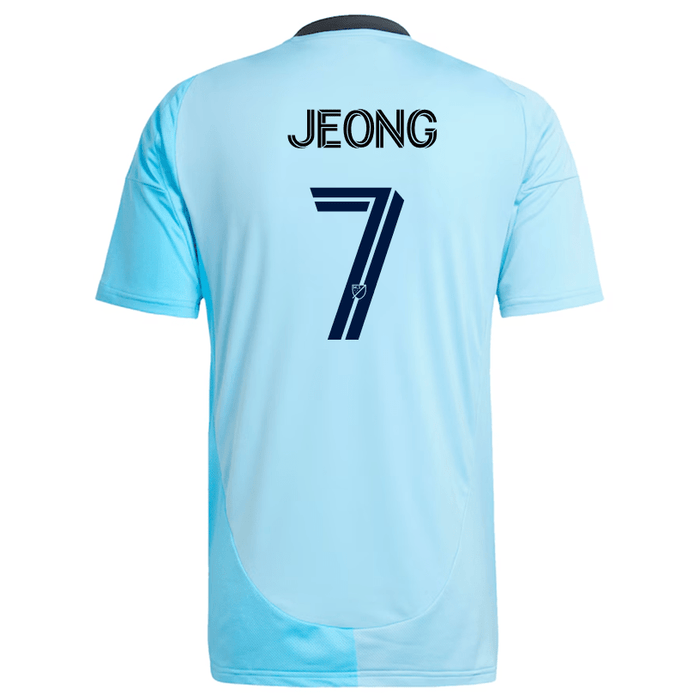 adidas Minnesota United Sang Bin Jeong Away Jersey 25/26 (Zenith Blue) | SoccerWearhouse