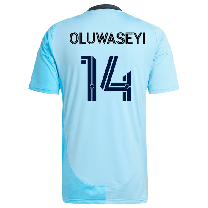 adidas Minnesota United Tani Oluwaseyi Away Jersey 25/26 (Zenith Blue) | SoccerWearhouse