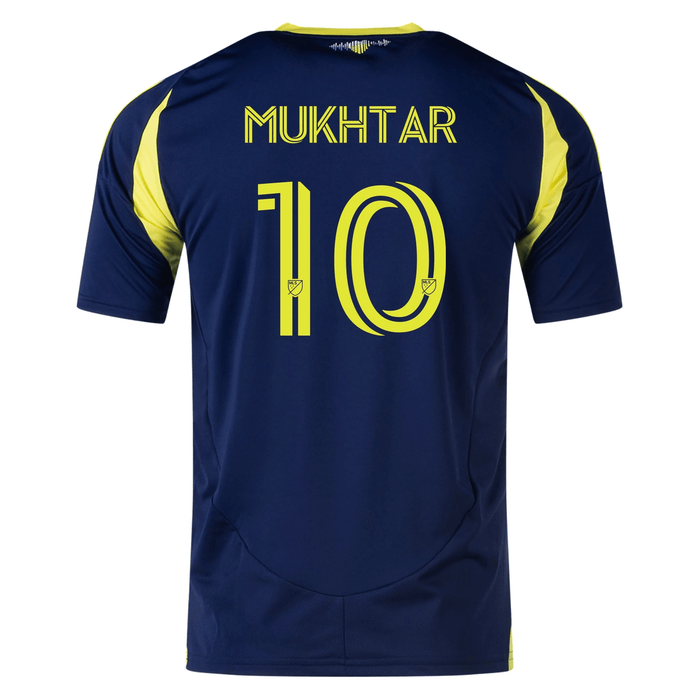 adidas Nashville Hany Mukhtar Away Jersey 25/26 (Tena Blue) | SoccerWearhouse