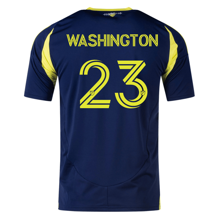 adidas Nashville Taylor Washington Away Jersey 25/26 (Tena Blue) | SoccerWearhouse