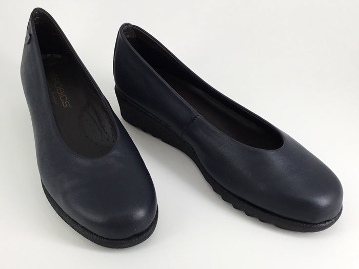36 / Navy Nappa