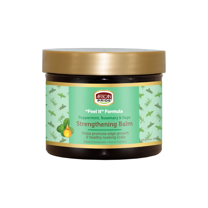 AFRICAN PRIDE "Feel It" Formula Balm 4oz