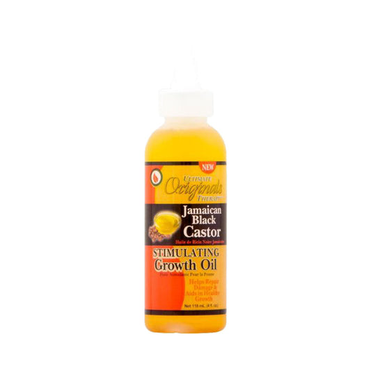 Africas Best Jamaican black castor oil for hair growth bottle of stimulating growth oil for scalp massage