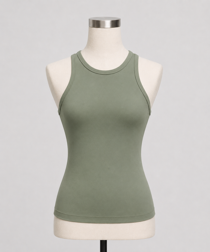 Align Waist-Length Racerback Tank Top