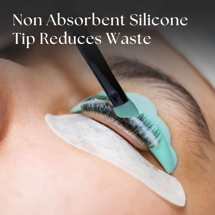 Silicone Brush for Lash Lift & Brow Lamination applying lash lift solution