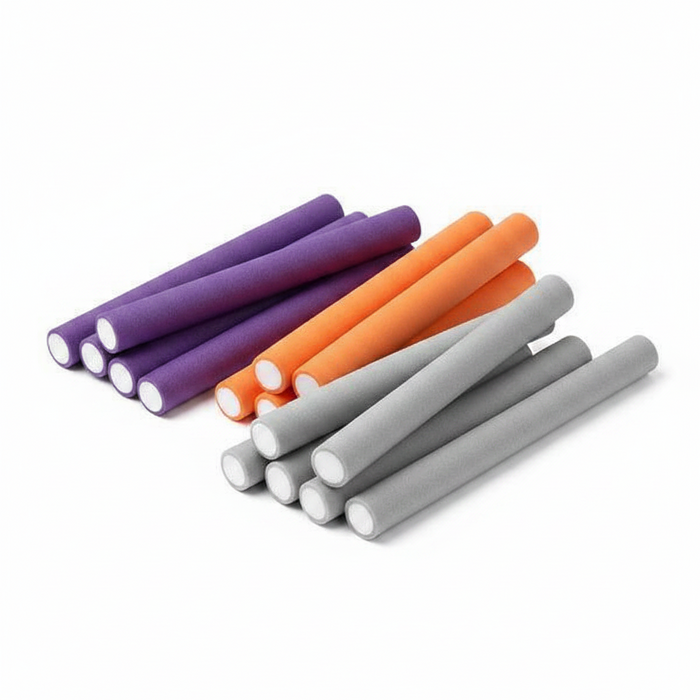 Annie Soft Twist Hair Rollers Set X-Large, 42 Count, Assorted Colors