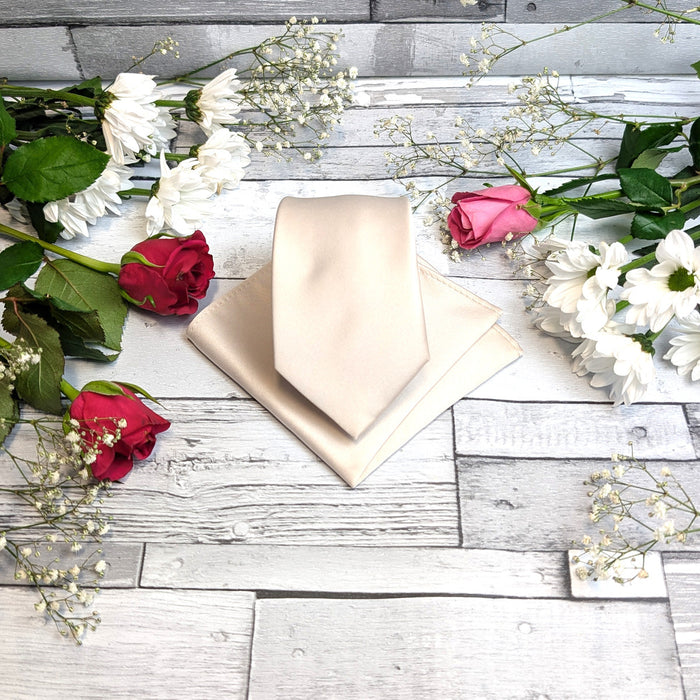 Antique Champagne Pocket Square