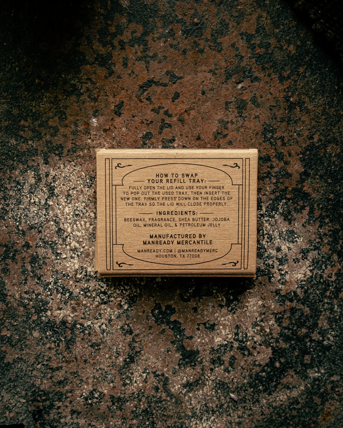 ANVIL | Solid Cologne Refill | Manready Mercantile