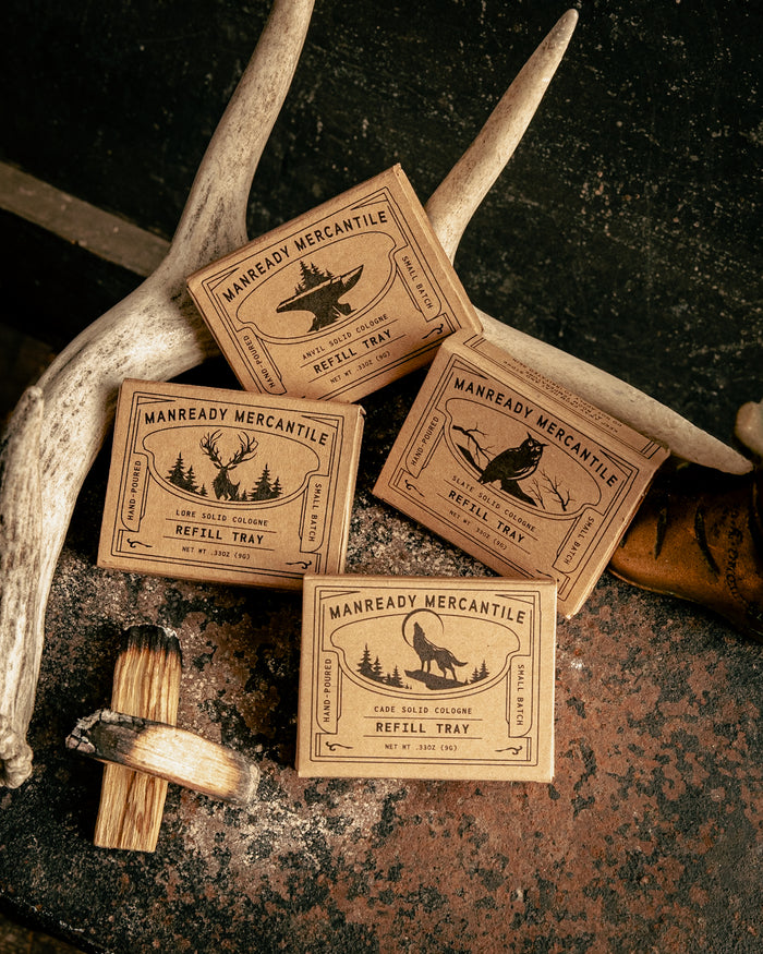 ANVIL | Solid Cologne Refill | Manready Mercantile