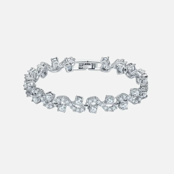 Arctic Wave Bracelet - Silver