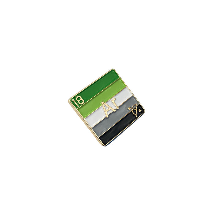 Aromantic Pride Enamel Pin