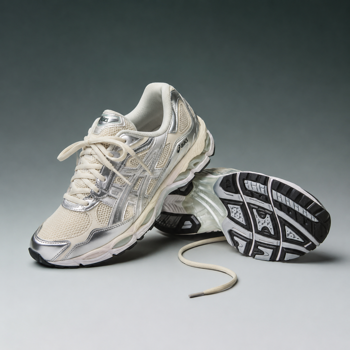 Asics GEL-NYC Beige- Silver